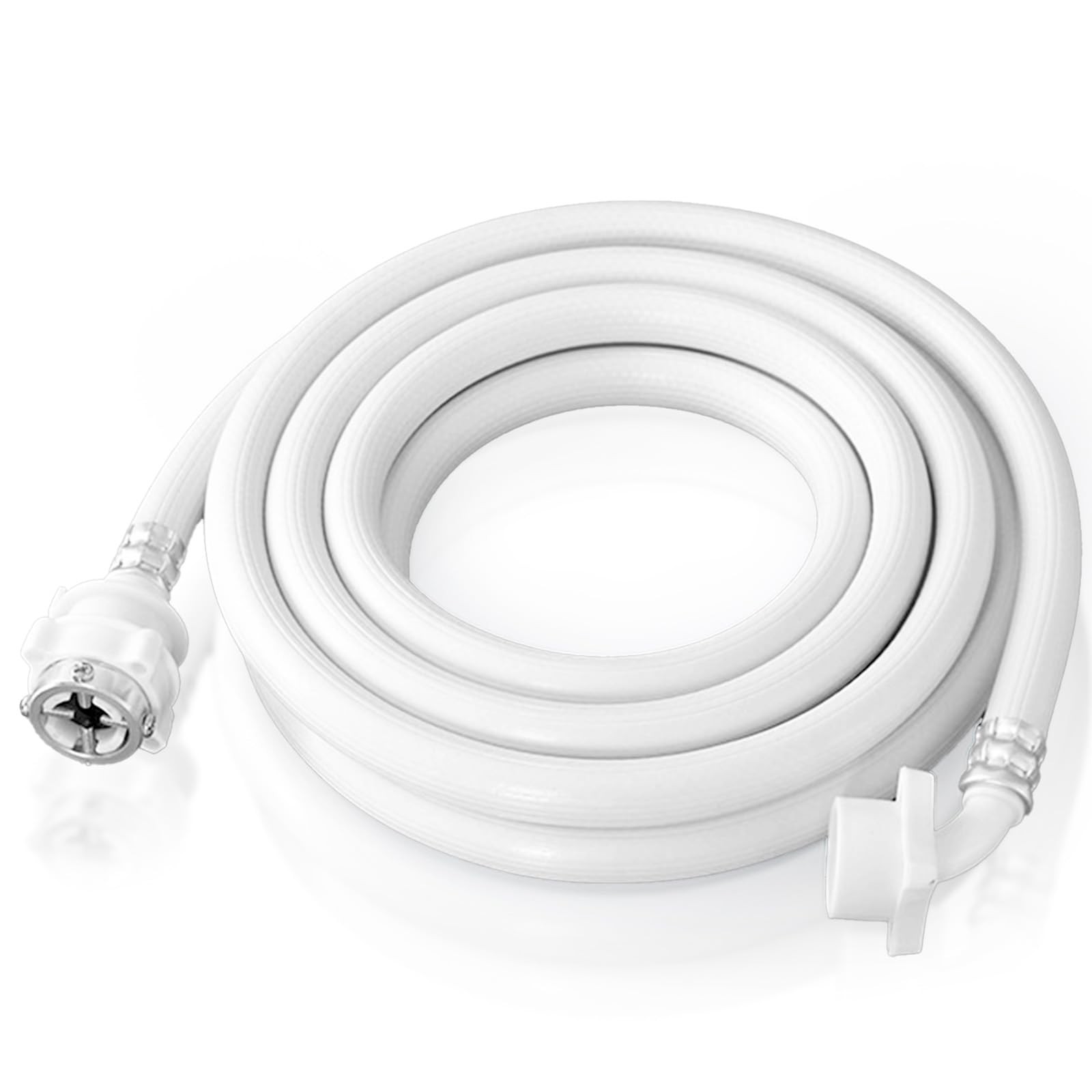 6.6FT 2 meter wave wheel drum washing machine water supply pipe extension pip...
