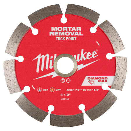 Milwaukee Tool 49-93-7405 4-1/2 In. Tuck Point Segmented