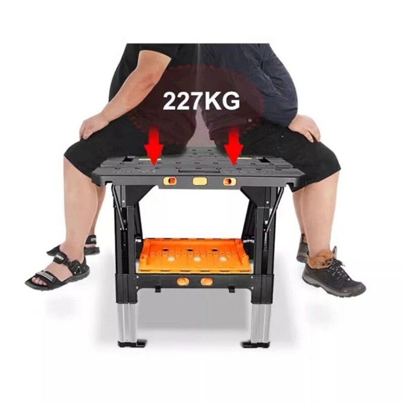 Woodworking Portable Folding Bench Saw Stand and Multi-Purpose Bench Tool Stand