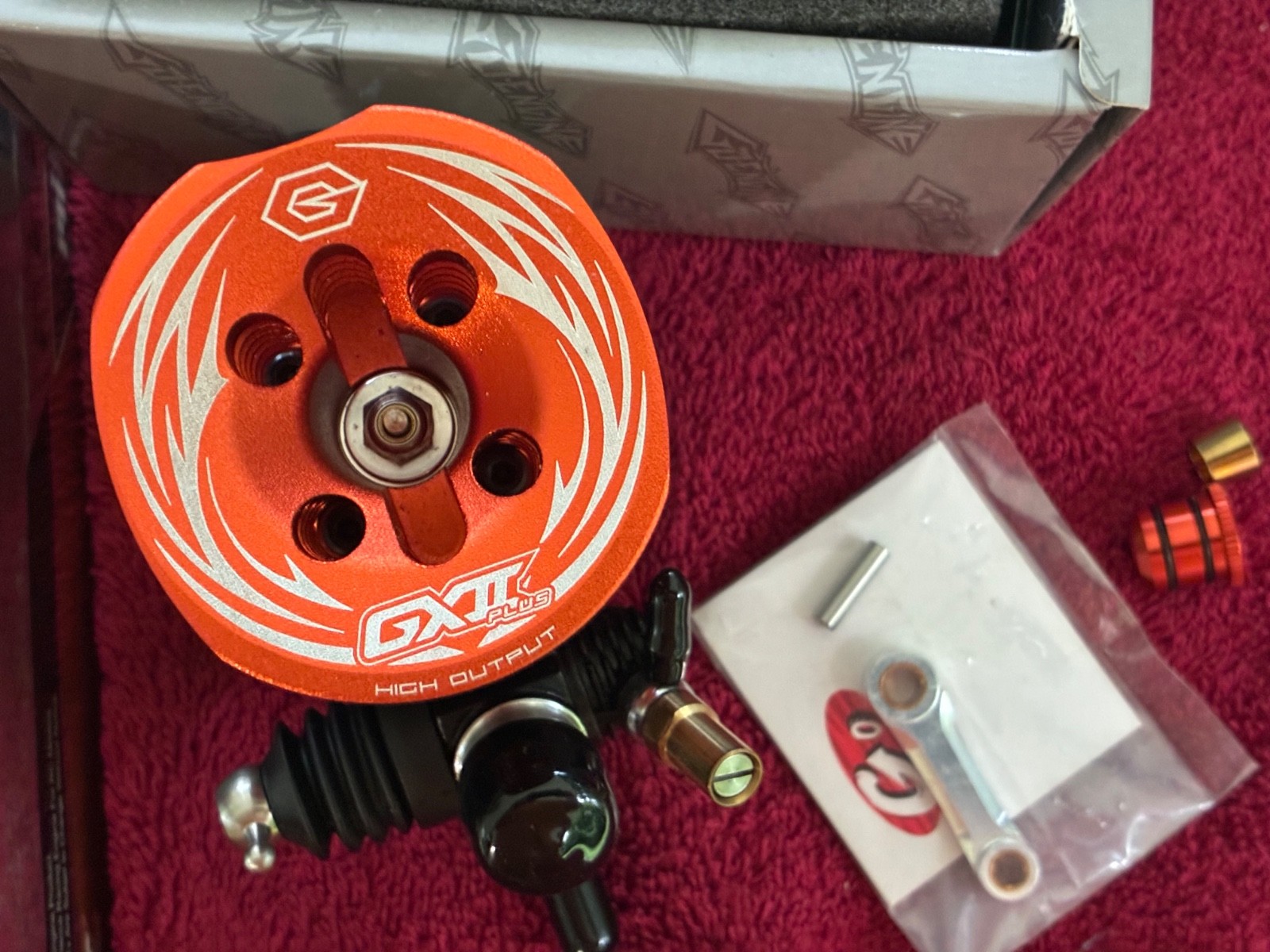 New Go Engine GXII Plus .21 turbo nitro buggy truggy  engine.New in box pro race
