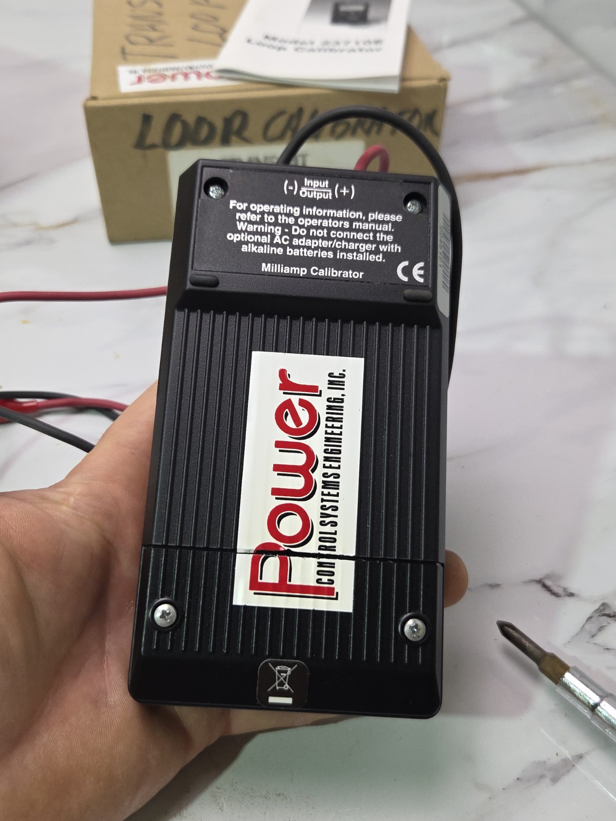 Transcat 23710E Current Loop Calibrator ProLine