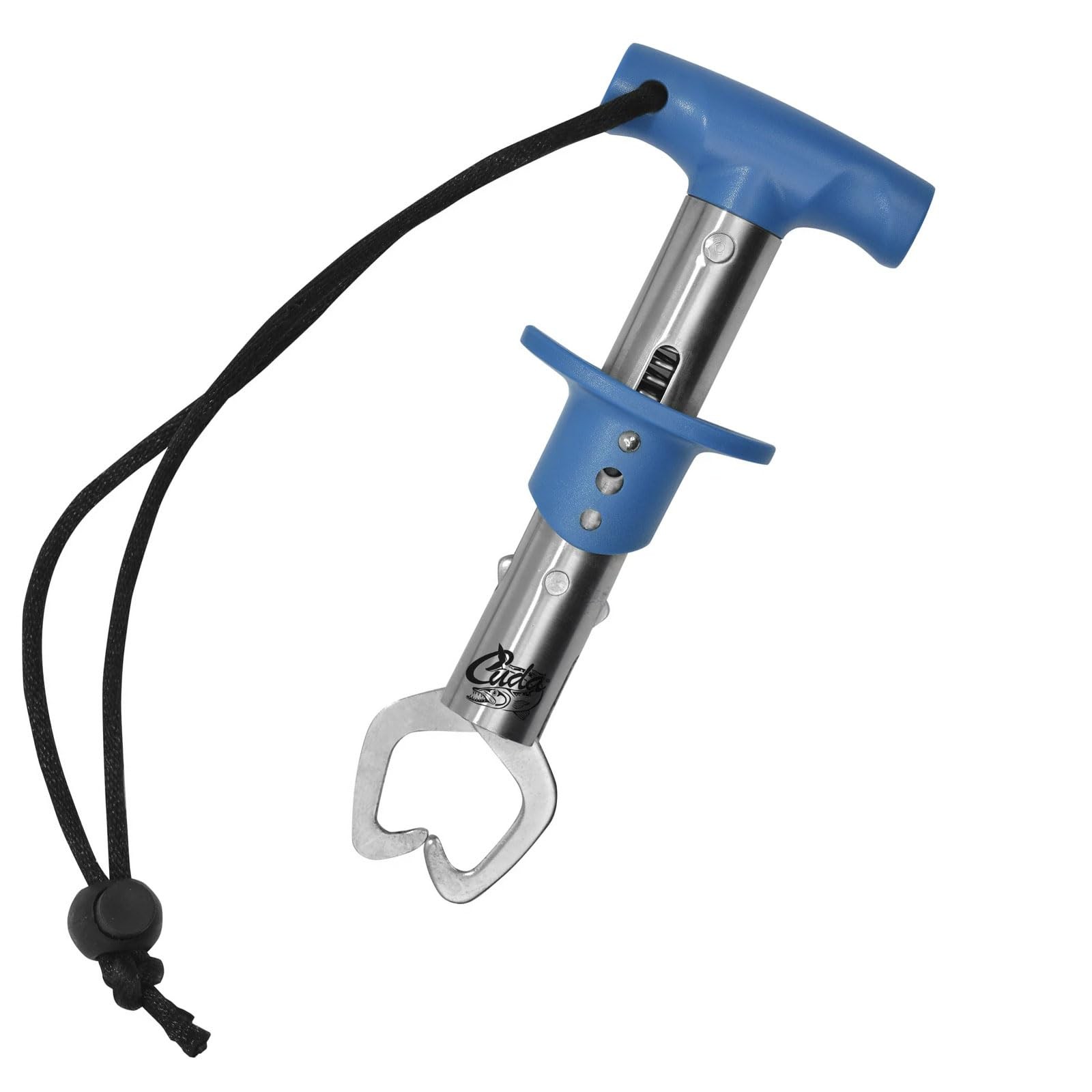 Cuda 6 Inch Fish Lip Gripper Durable Stainless Steel Non Slip Grip 22 lbs Cap