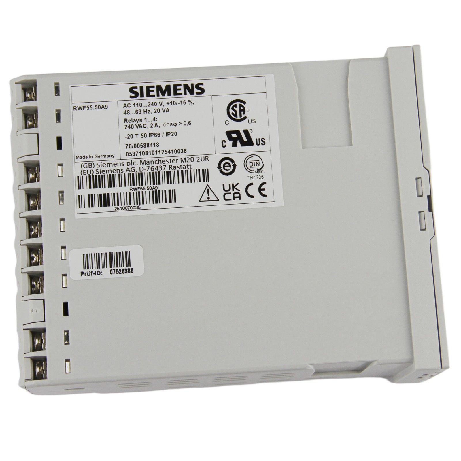 New In Box SIEMENS RWF55.50A9 Accommodometer Temperature Controller