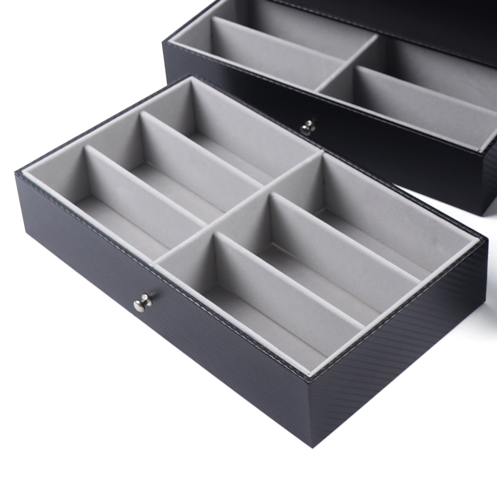 24-Slots Multiple Glasses Organizer Eyeglass Sunglass Storage Box Display Holder
