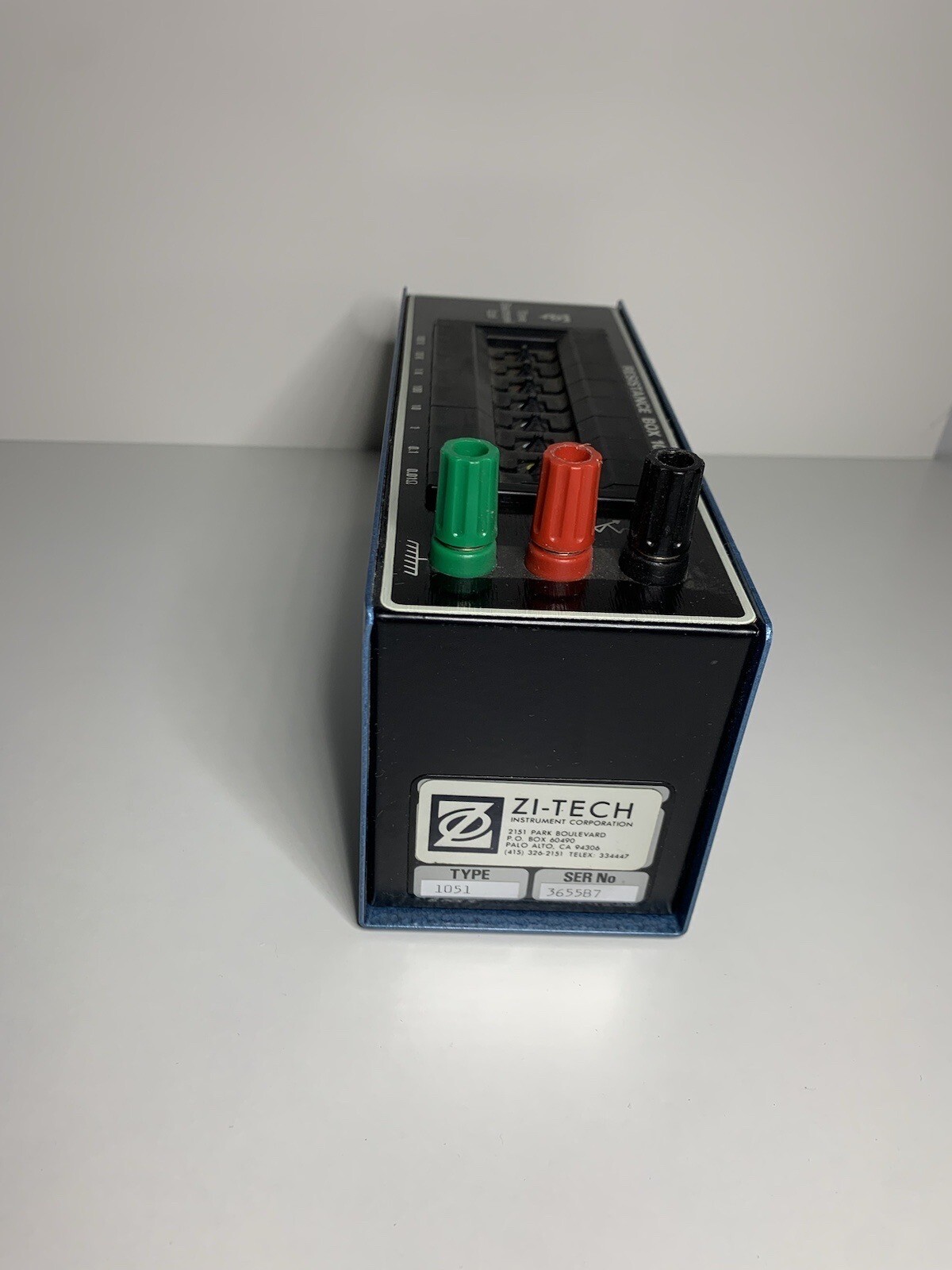 Resistance Box 1051 Time Electronics Ltd