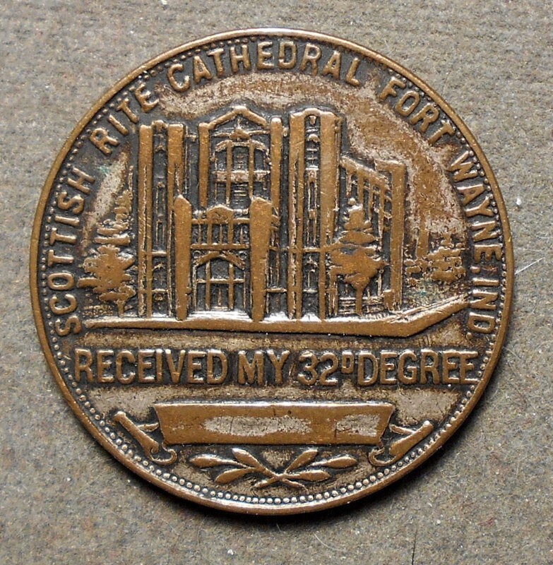A736 Fort Wayne, Ind., Scottish Rite Cathedral, Received My 32nd Degree (Buildin