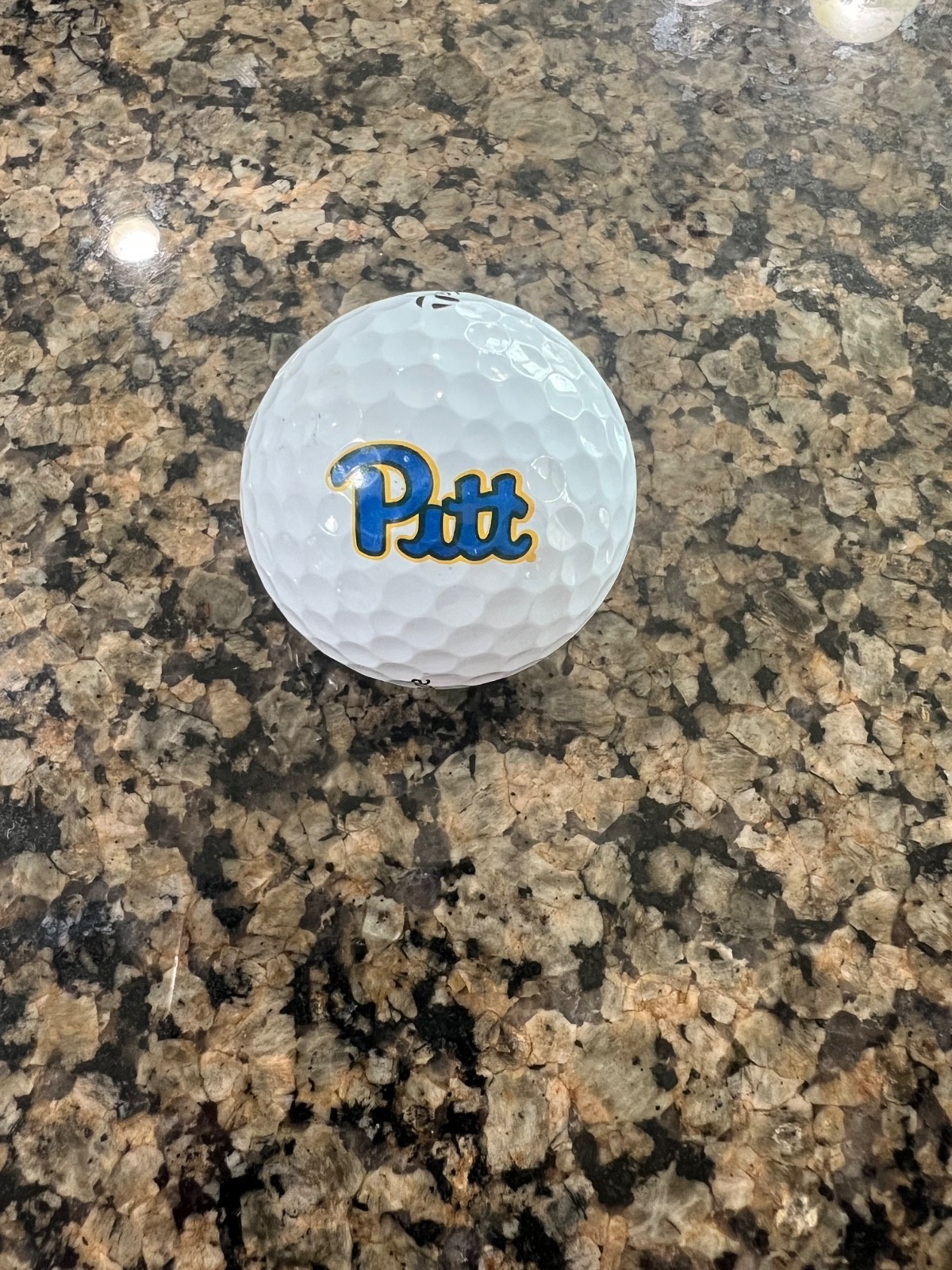 LOGO GOLF BALL-ORIGINAL NCAA PITTSBURGH UNIVERSITY PANTHERS  2019-PRES LOGO‼️