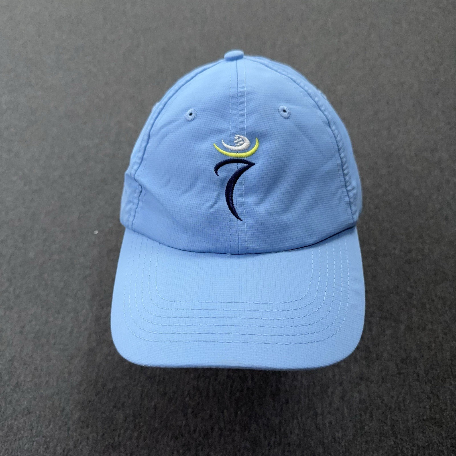 Antigua Golf Hat OSFA Blue Zac! Charity Open Perfomance Fit Lightweight Outdoor