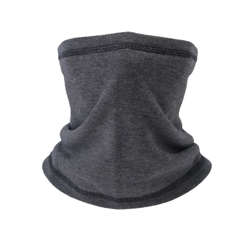 2PACK Winter Fleece Neck Warmer Gaiter Ski Tube Scarf Face Mask for Cold Weather
