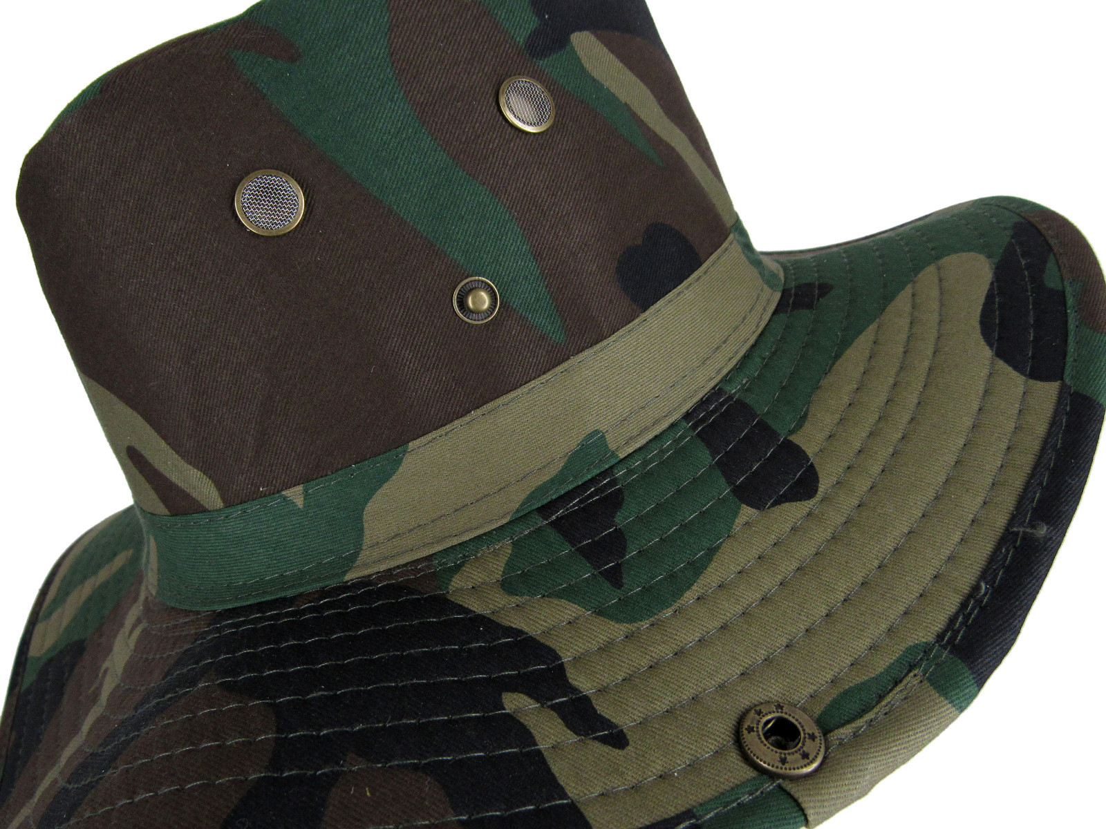 Fedora Sun Hat Neck Flap Cover Wide Brim Mesh Fishing Military Hiking Bonnie