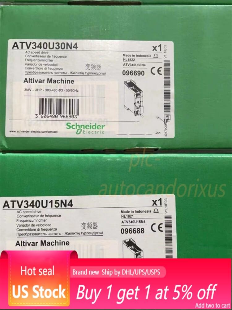 IN BOX ATV340U40N4 Inverter ATV340U40N4  US Free TAX