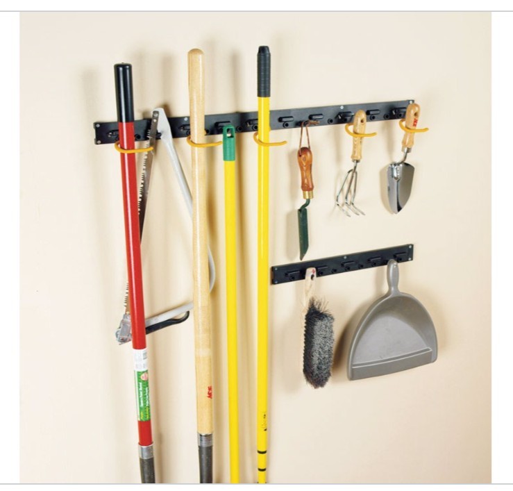 Crawford SR64 Vinyl-Coated Steel Adjustable Storage System 64 W x 10 H in.