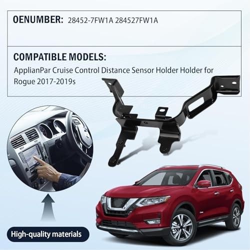 Cruise Control Distance Sensor Bracket Mount for Rogue 2017-2019 Replace#