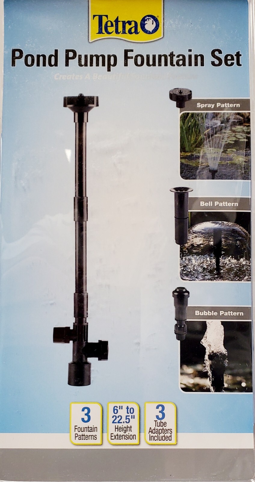 TETRA Pond Pump Fountain Set AQ-19731 - Spray Pattern Adapters