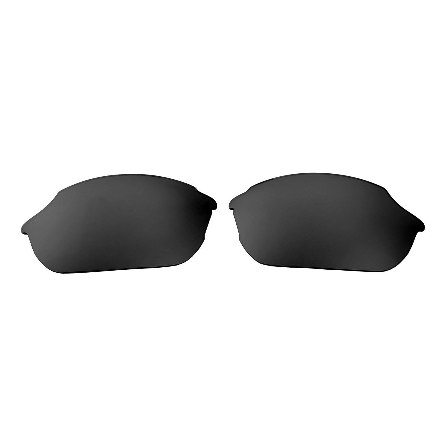 Walleva Black ISARC Polarized Replacement Lenses For Smith Optics Parallel