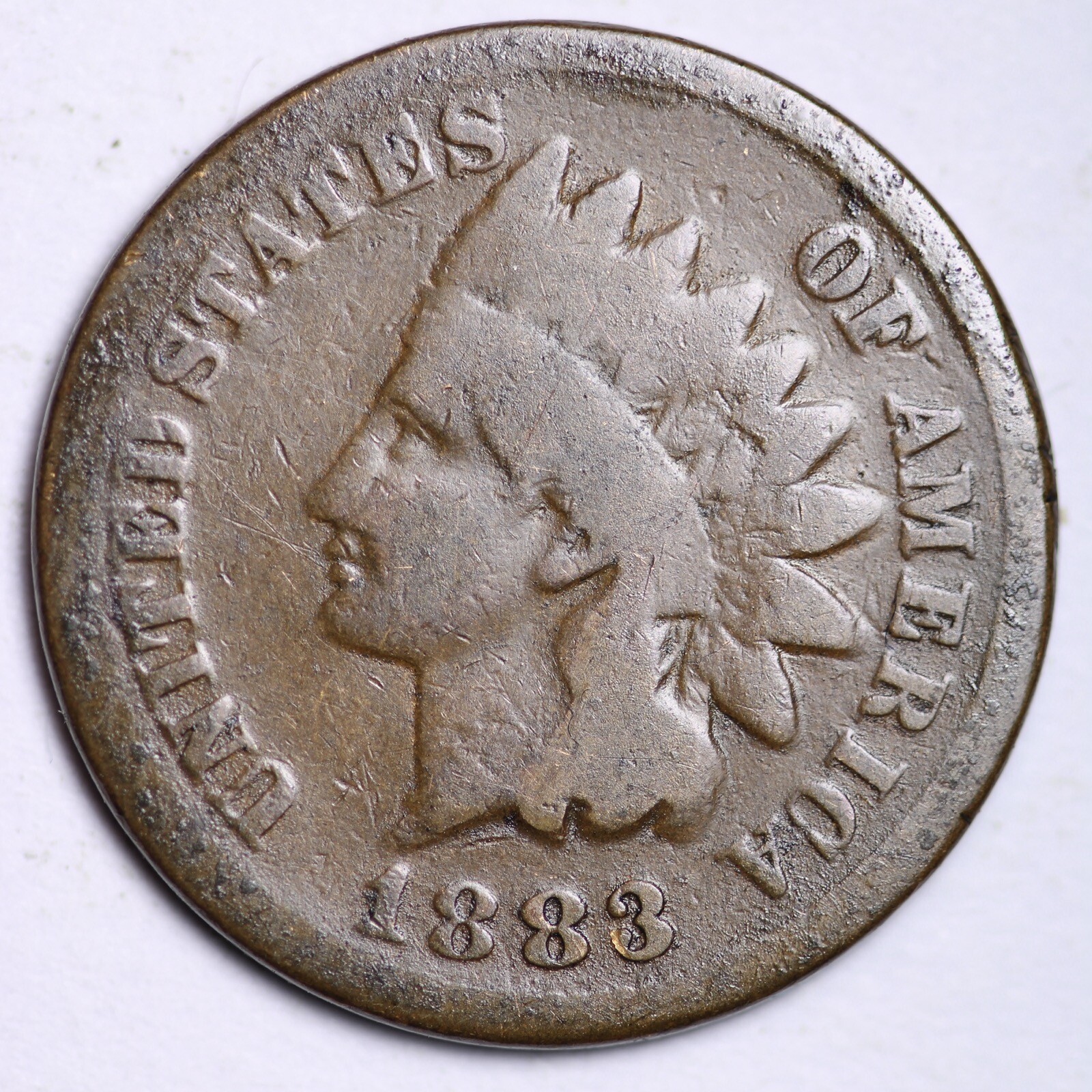 1883 INDIAN HEAD CENT G/VG FREE SHIPPING LOWEST PRICES ON THE BAY