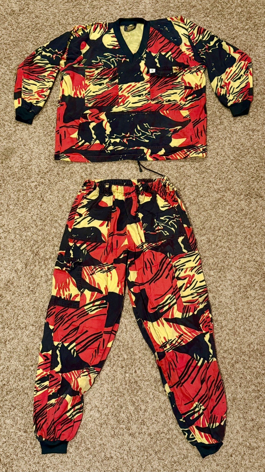 VTG Paintball Outfit Sz L Nitro Duck Tradition Adventure Gear Venomwear Renegade