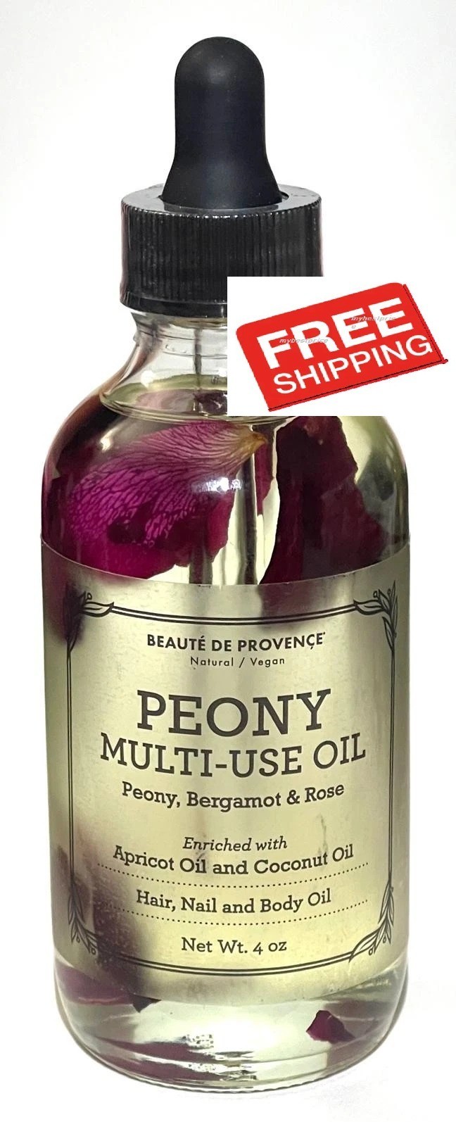 Provence Beauty Peony Multi-Use Oil / enriched with Apricot oil & Coconut oil