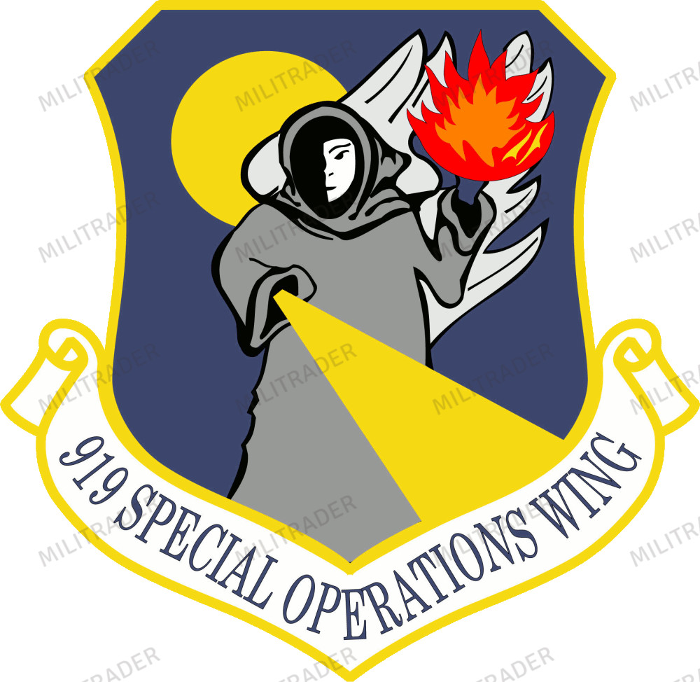 USAF 919th Special Operations Wing Self-adhesive Vinyl Decal