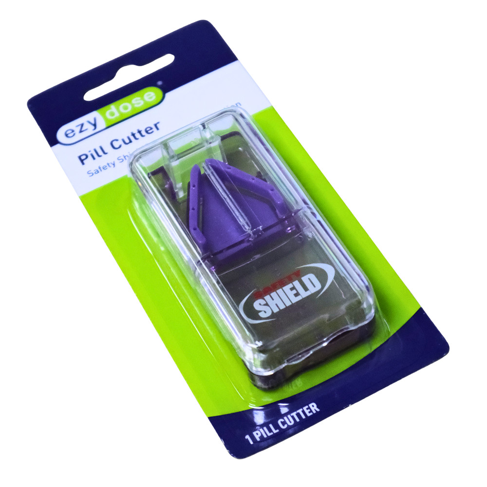Ezy Dose Safety Shield Pill Cutter 67856 COLOR is Randomly Chosen