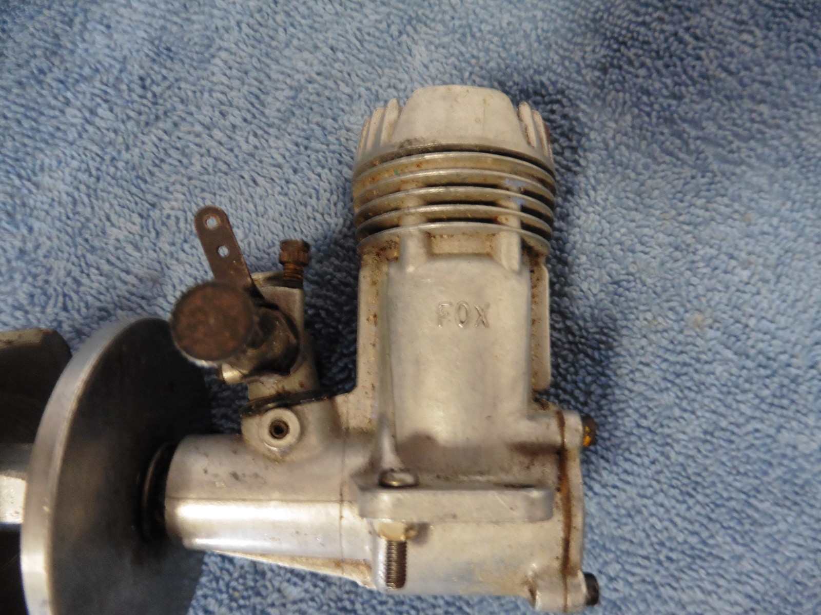 Vintage FOX .60 RC Airplane Engine with Parts – Used