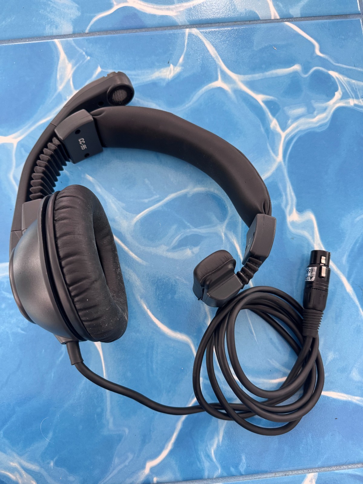 Clear-Com CC-95 Intercom Systems Single-Muff Headset Communication Headphones
