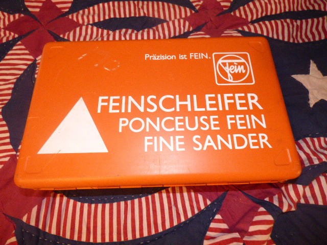 Fein Sander Model #636 In Original Case with Accessories