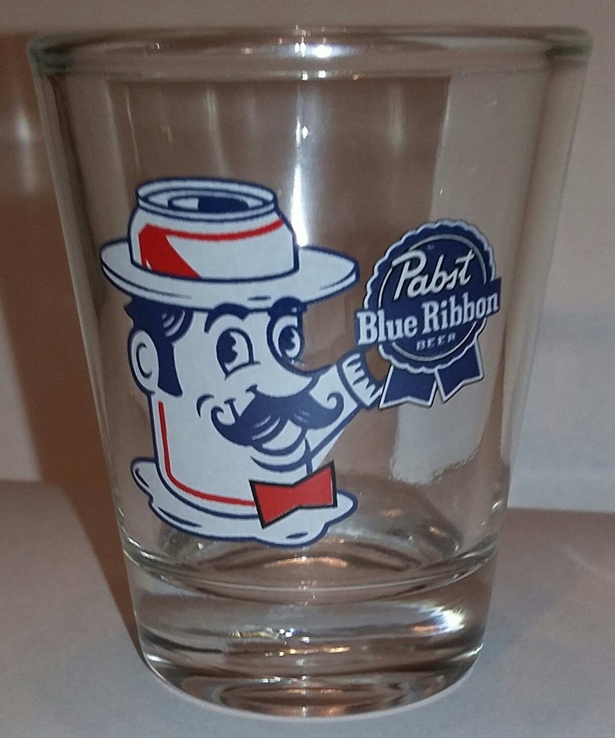 Pabst Can Man 1½oz. Shot Glass