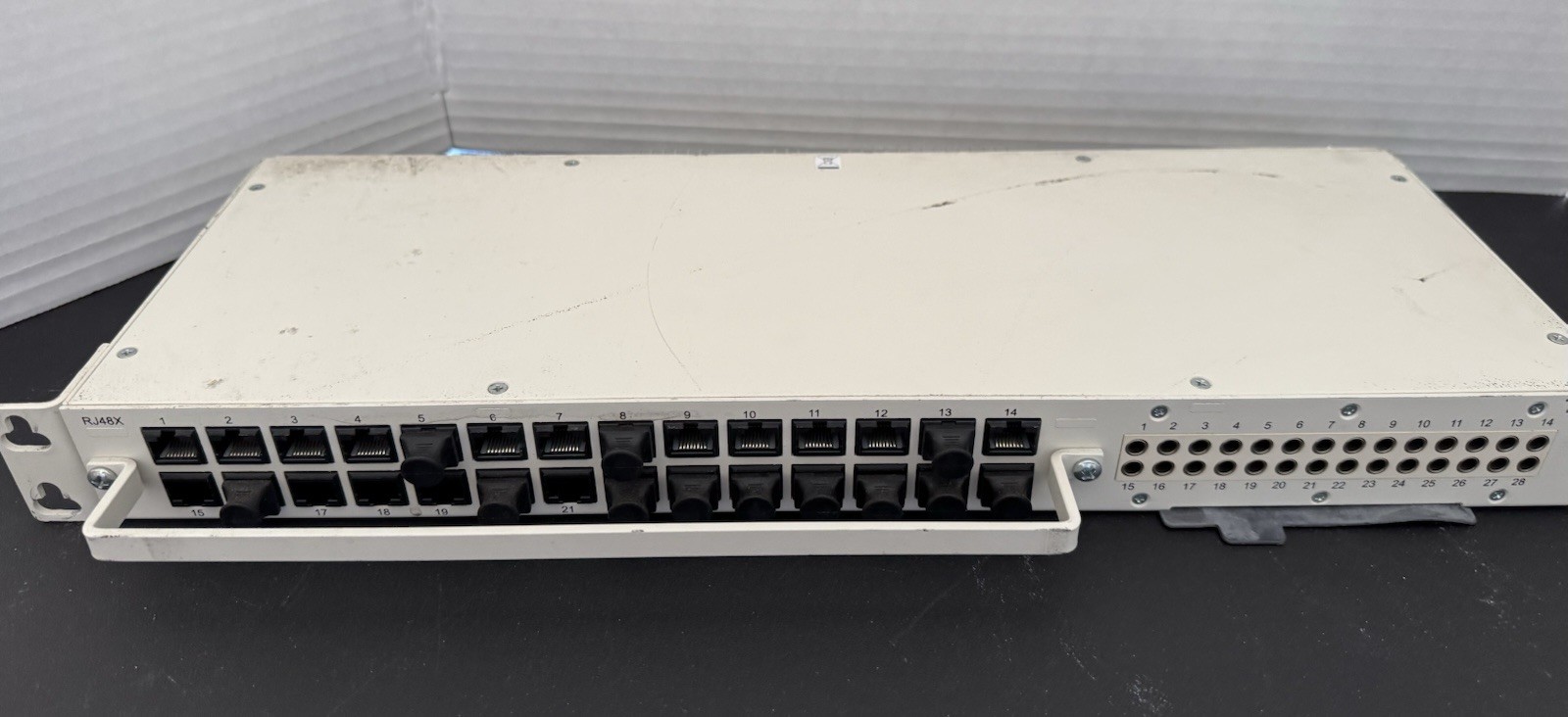 Telect 097-0128-0006 28 Circuit Demarcation Panel DS1 PNL INTFC RJ48X