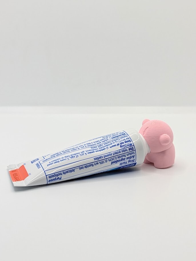 Kirby Pooping Toothpaste Topper | Comes with Toothpaste