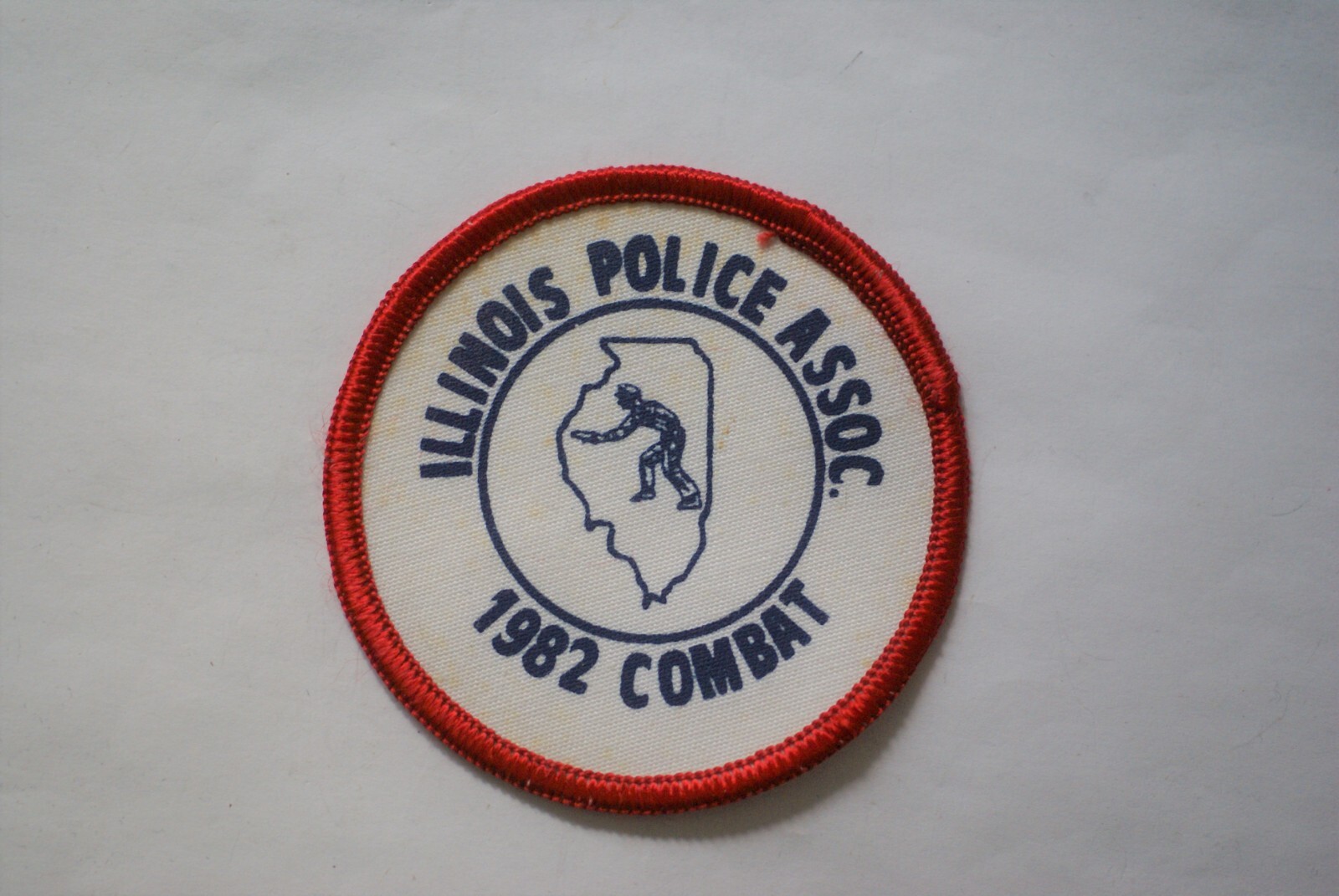 Illinois Police Association 1982 Combat patch