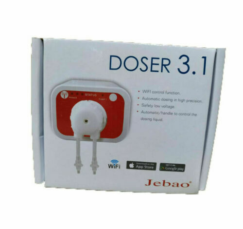 Jebao Auto Dosing Pump WiFi DOSER3.1 Aquarium Remote Control Programmable Marine