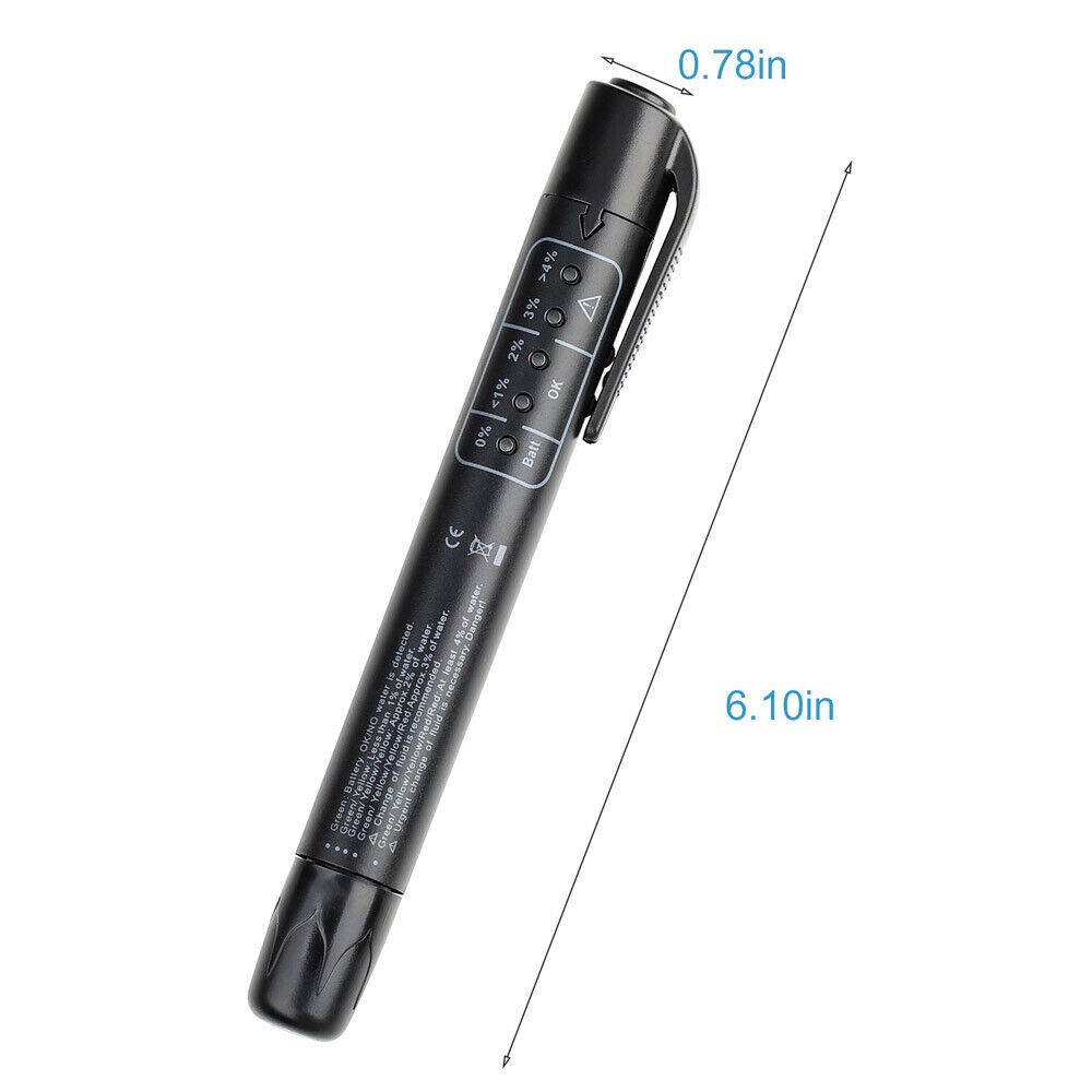 Brake Fluid Liquid Oil Moisture Tester Pen For DOT3 DOT4 Car Testing Tool Auto