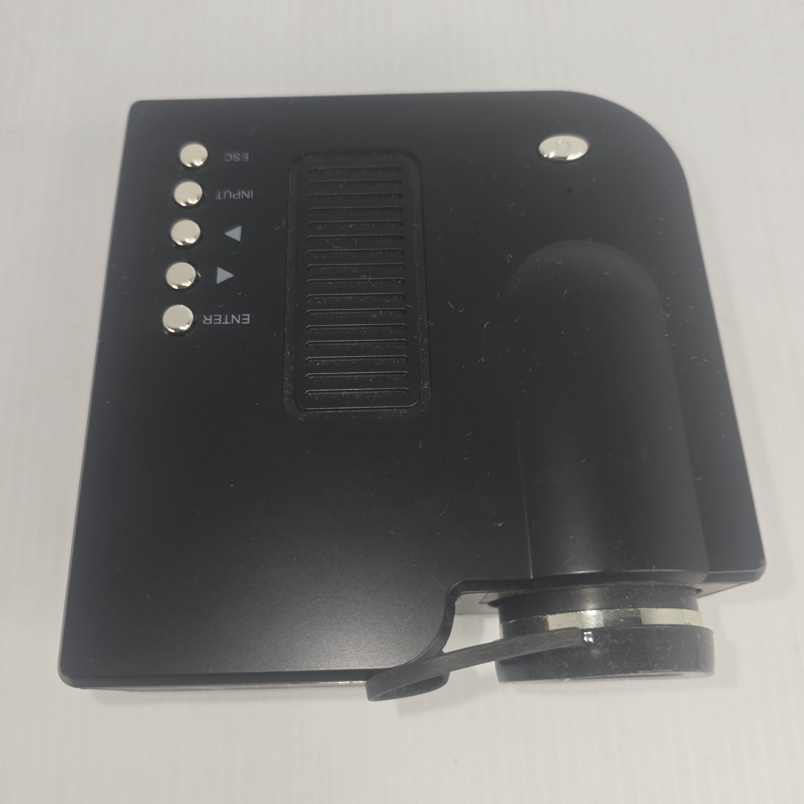 Mini LED LCD Projector 12V HDMI USB AV Portable Home Theater Untested