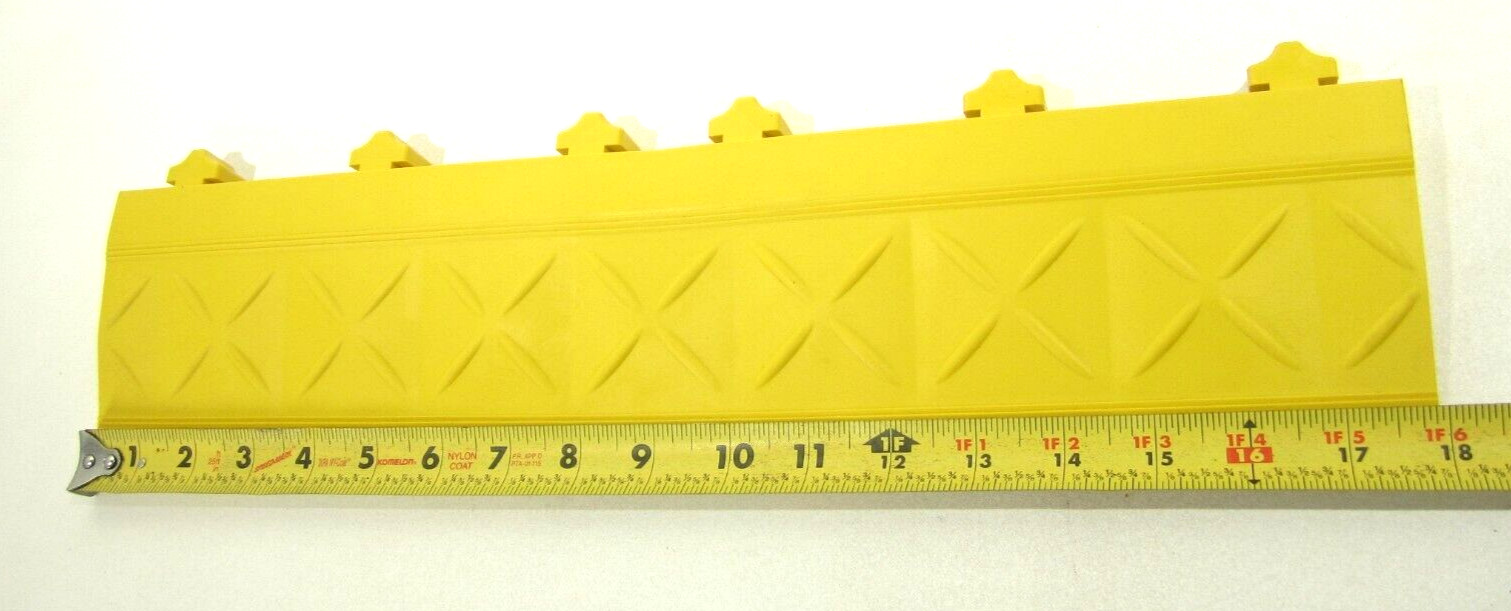 Ramp Edge For Safe-Flex 18" x 18" Interlocking Antislip Floor Mat Antifatigue