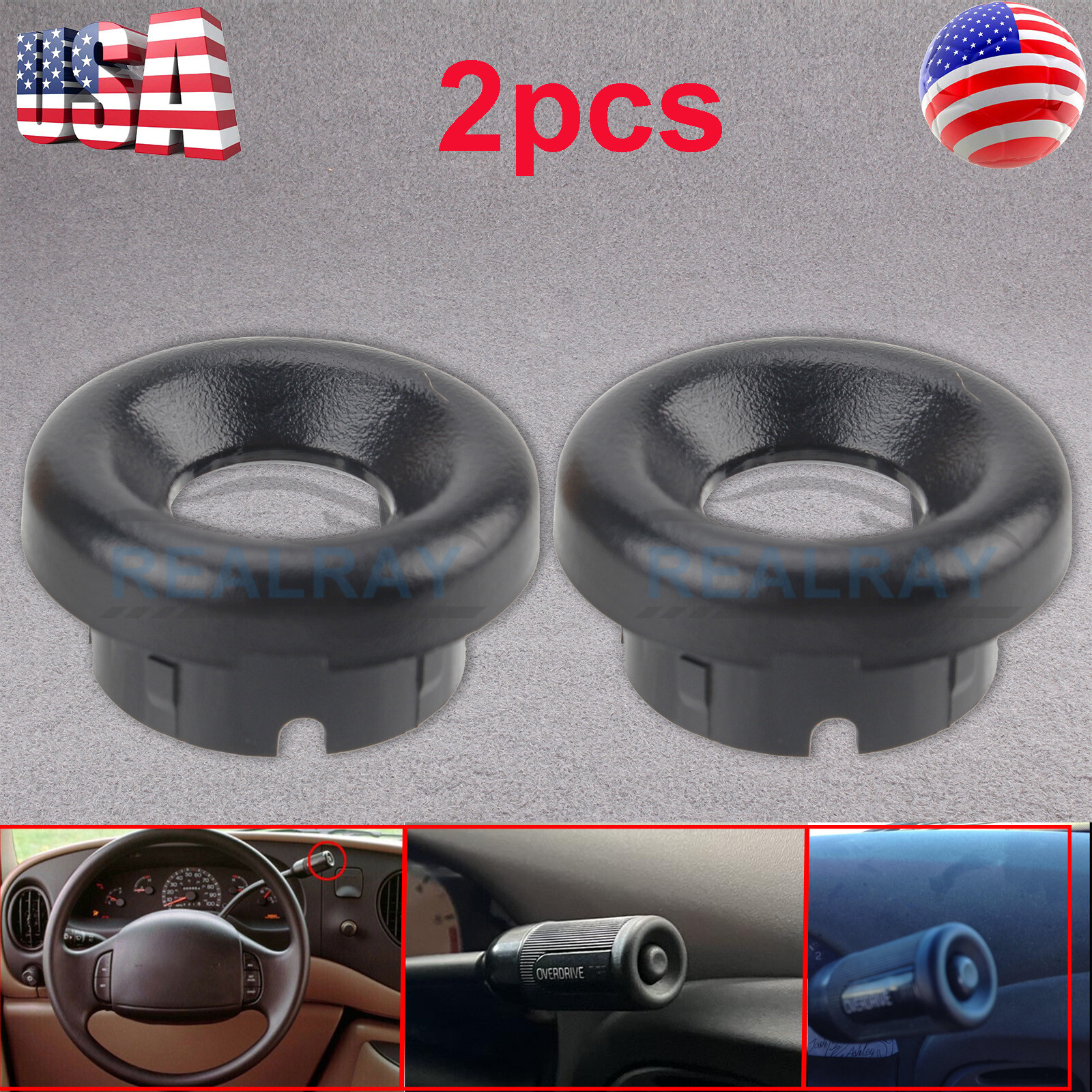 Shift Lever End Cap for Ford F250 F350 F450 F550 E150 E250 E350 Expedition