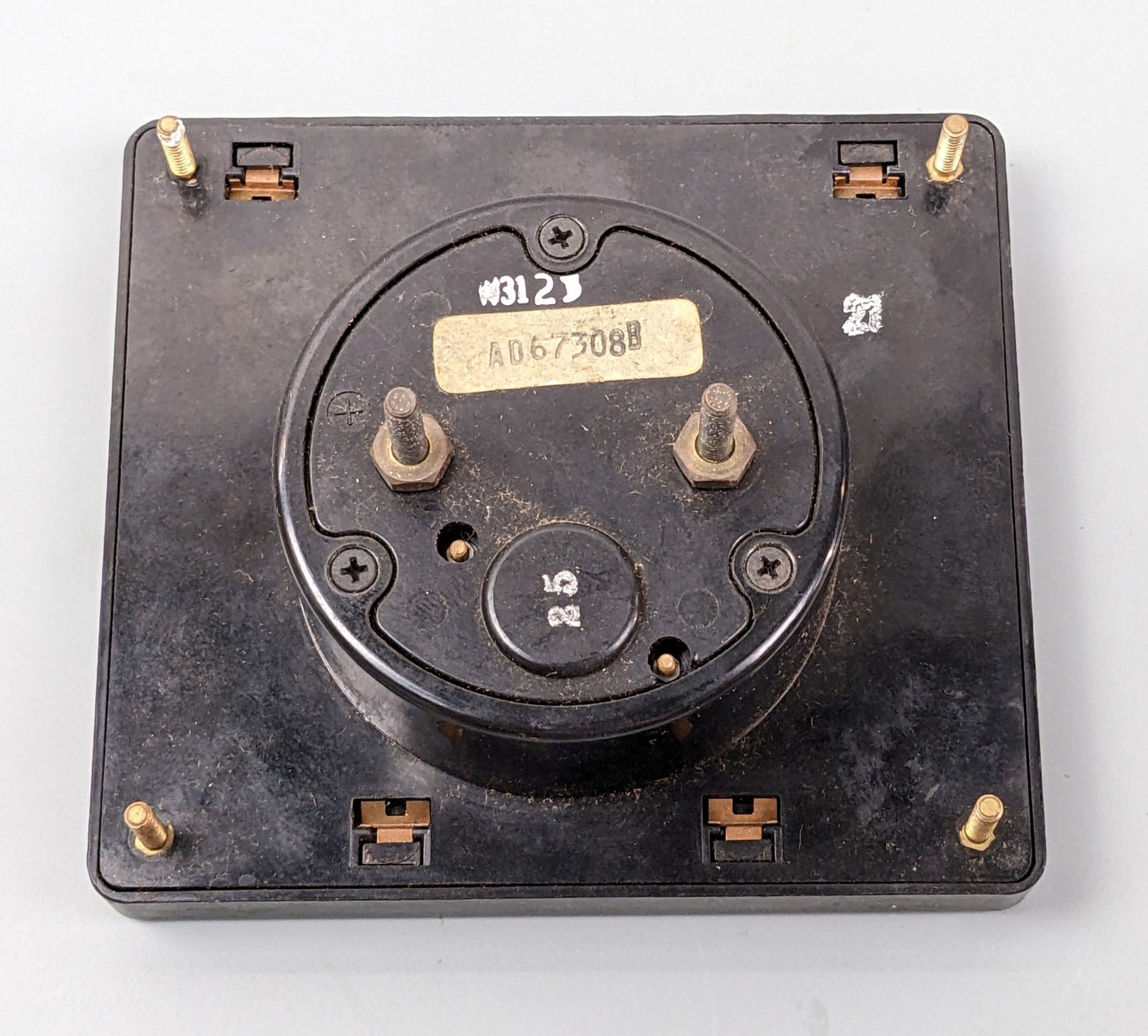 Vintage MMhG Meter Gauge,, AS-IS