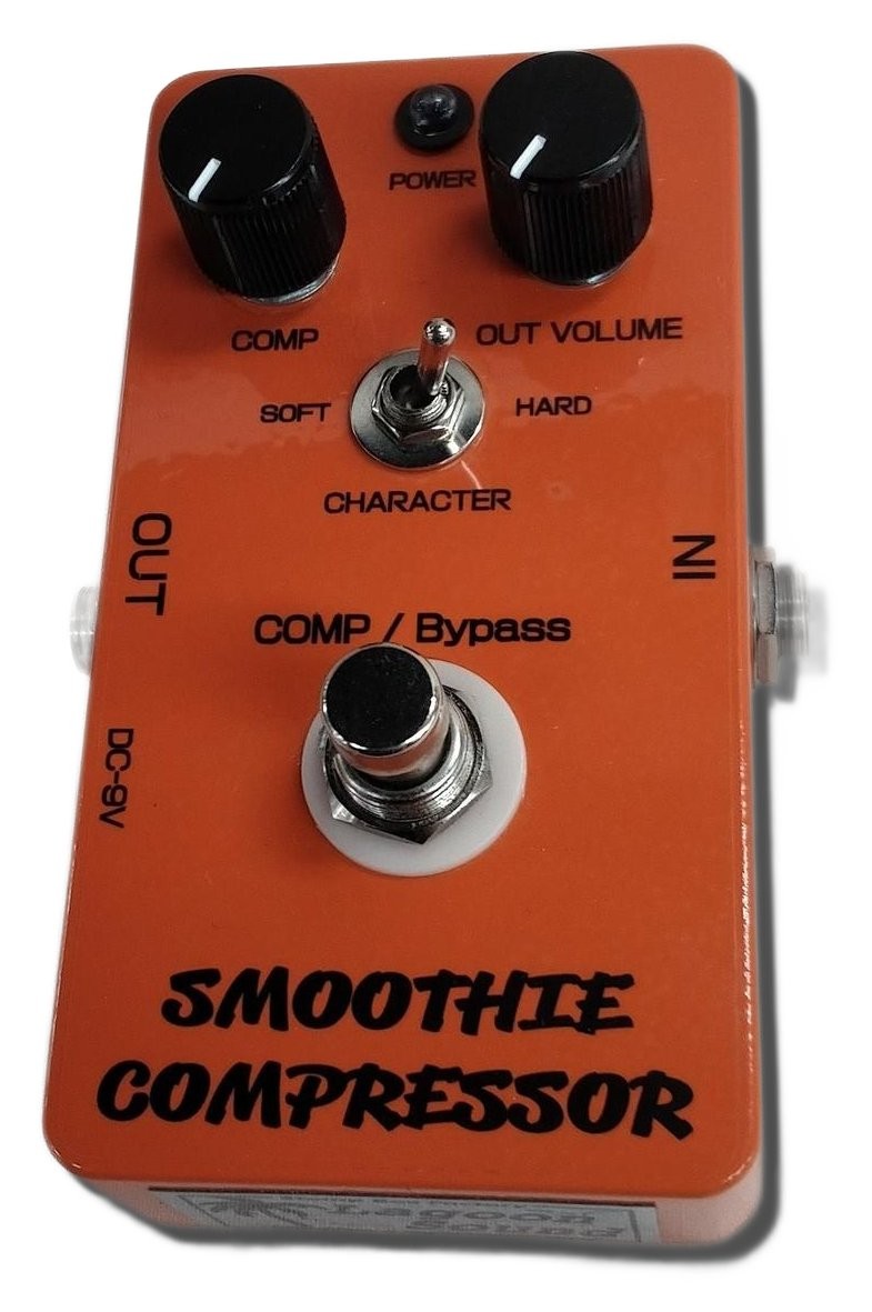 LAGOON SOUND SMOOTHIE Compressor Effects Pedal Tested & Works 86426