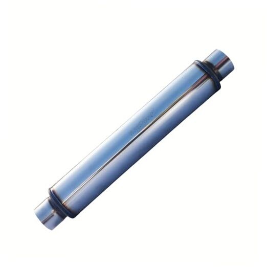 Exhaust Resonator Muffler, 3.0" Inlet With 18" Body Length, Overall 3X18/22