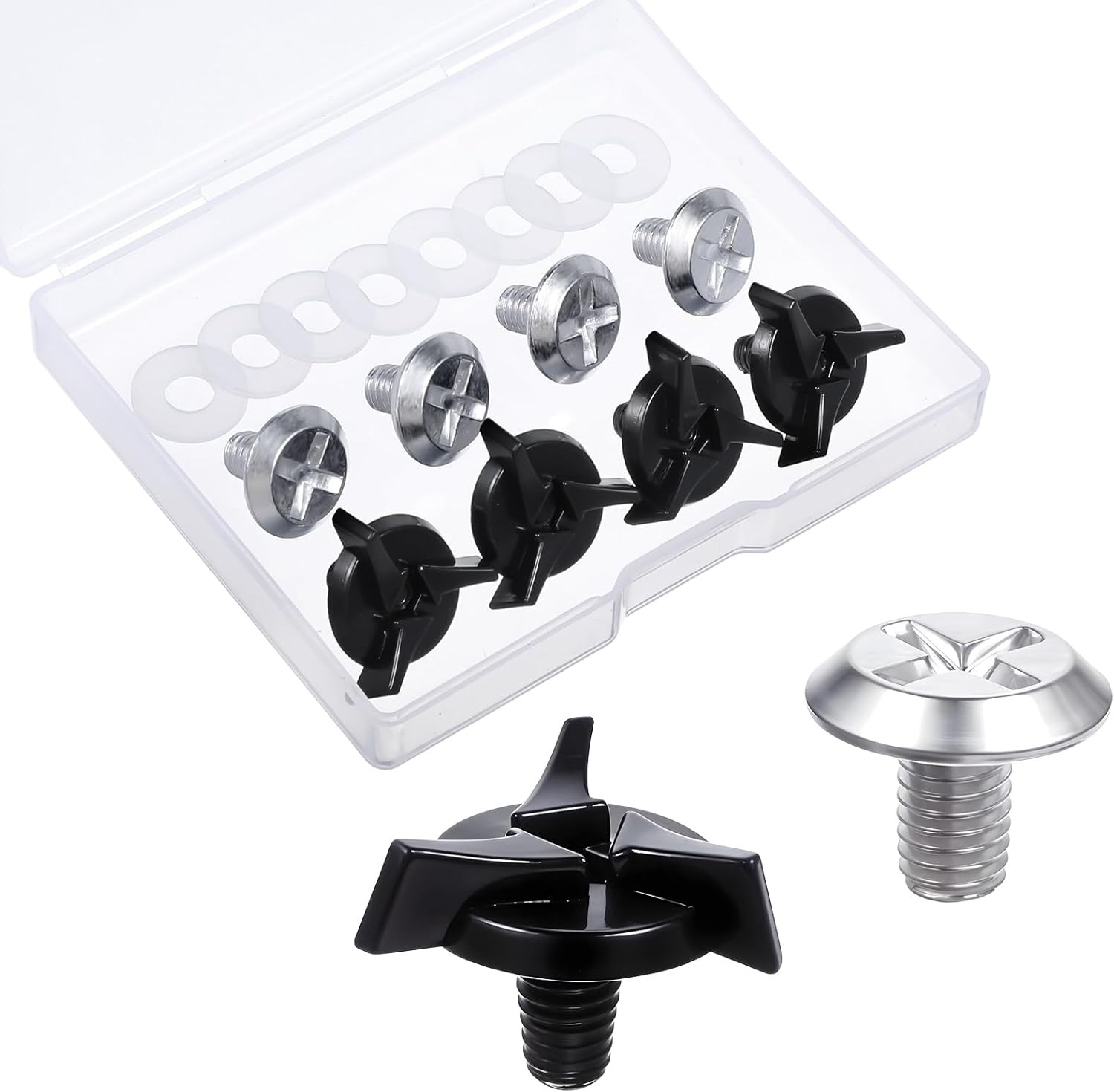 8 PCS Helmet Visor Screws Universal Motorcycle Helmet...