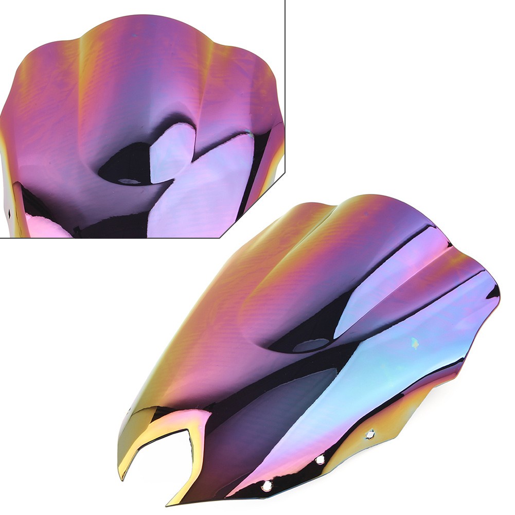For YAMAHA FZ-6R 2009-2015 Deep-Iridium Windscreen Windshield Screen