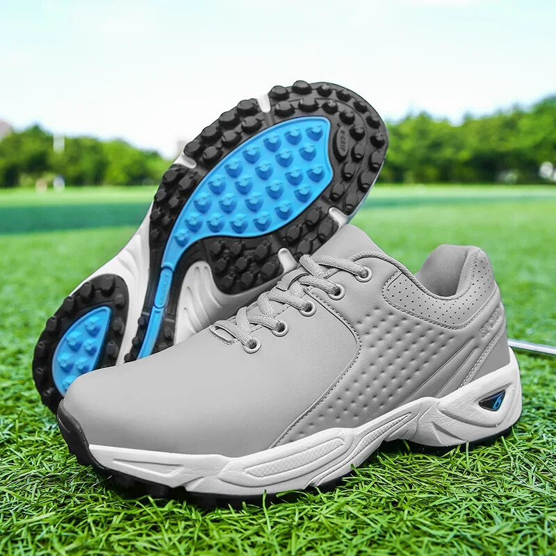 Sport Golf Shoes for Men Outdoor Soft Walking Sneakers Waterproof Sneakers