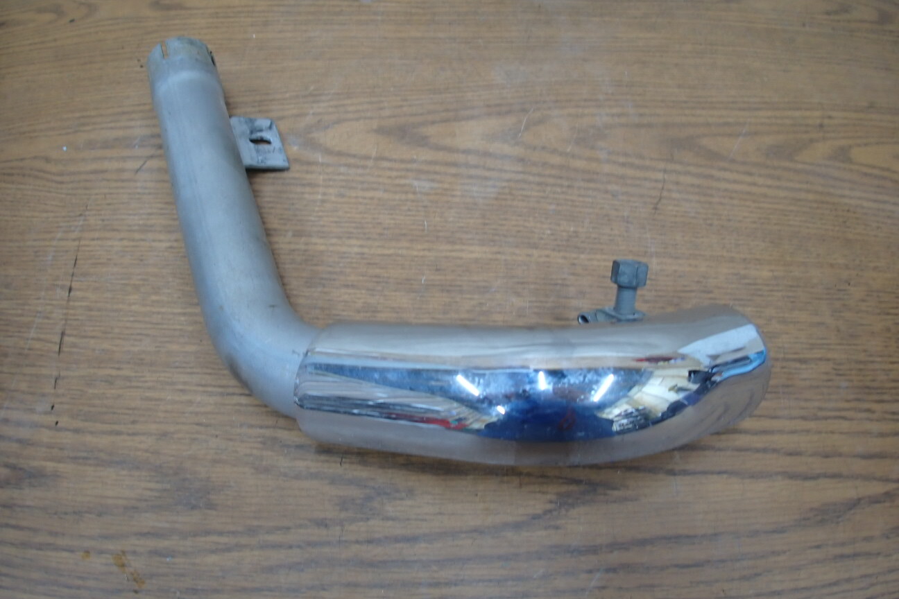 HARLEY DAVIDSON EXHAUST HEADER PIPE W/ HEATSHIELD
