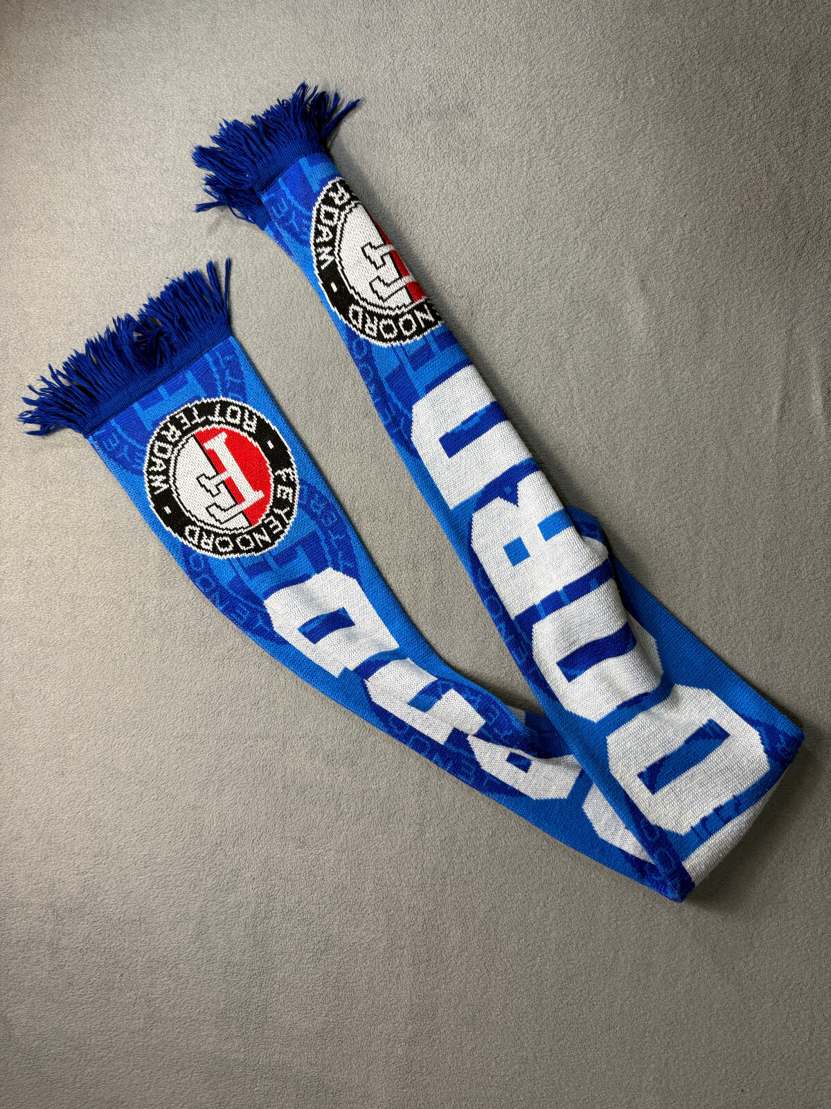 Feyenoord Official Product Fan Scarf Stadium Blue