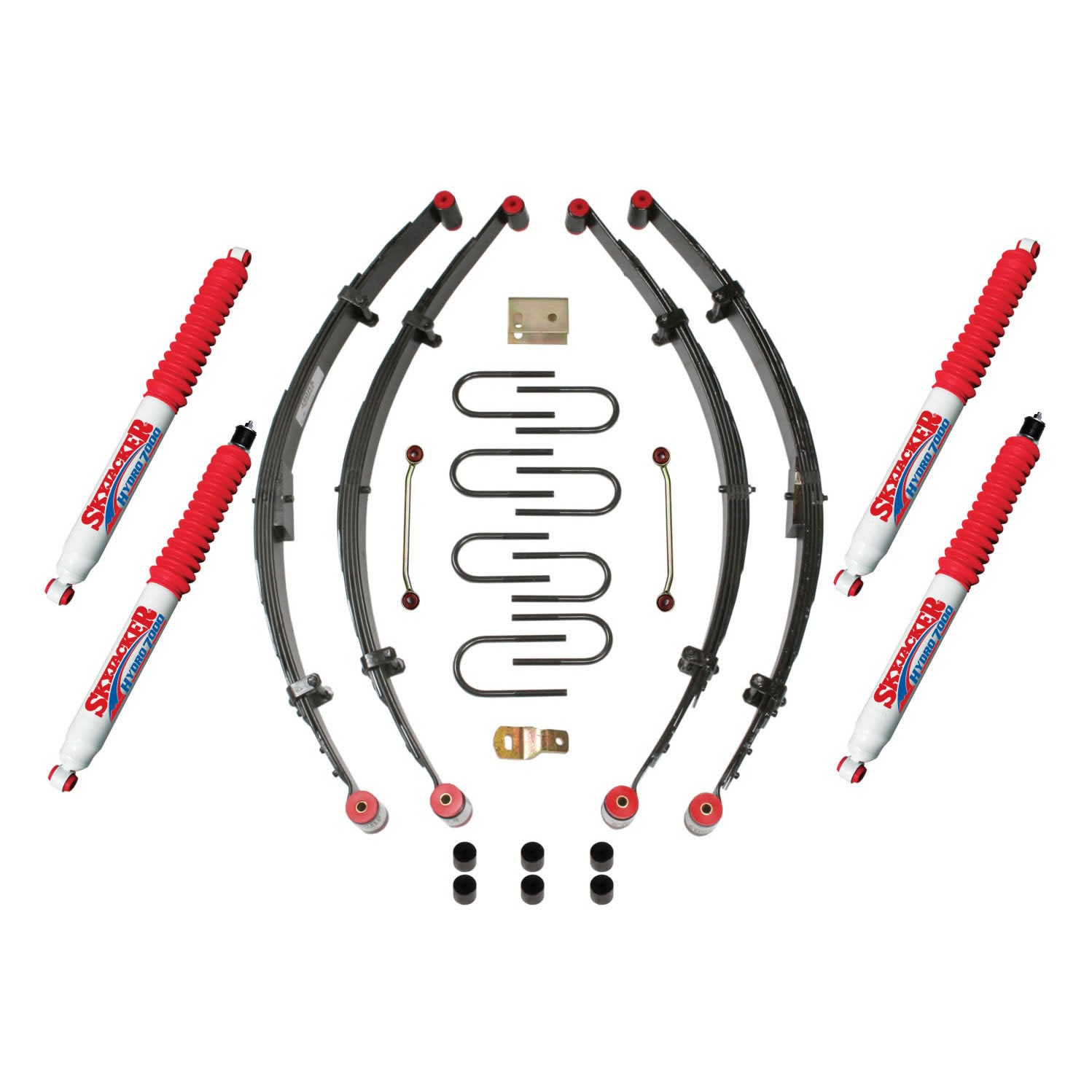 Skyjacker for Jeep YJ Sport Lift Kit 4 Inch Lift 87-95 Wrangler YJ 4WD