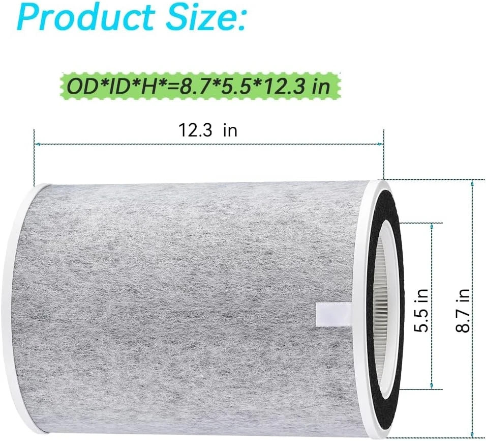 Shark HE2FKPET HE2FKPRO Filter Replacement 2-Pack for Clean Sense Vacuum