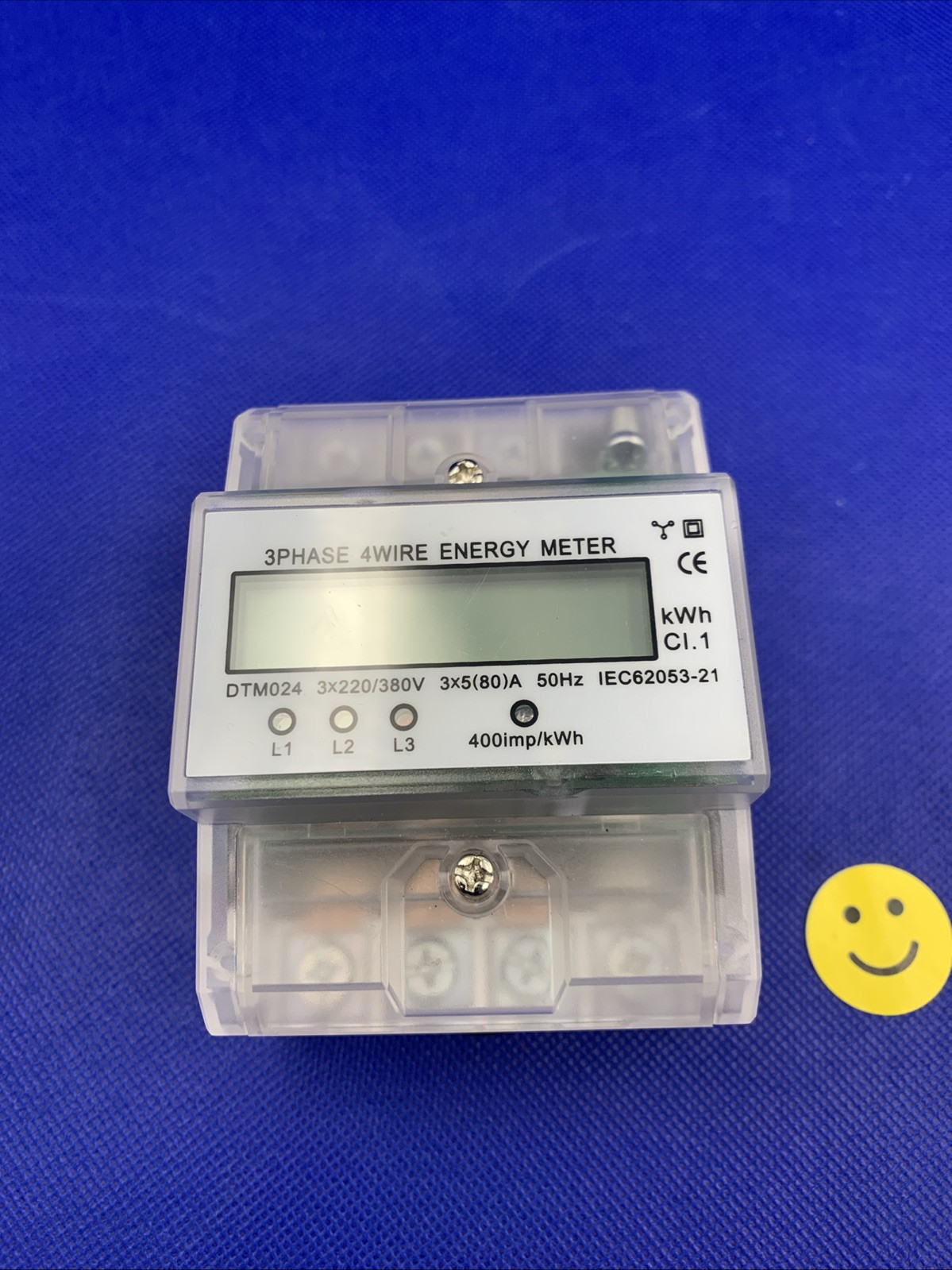🔥3 Phase Power Meter DTM024 Digital LCD Display Energy Electric Clear