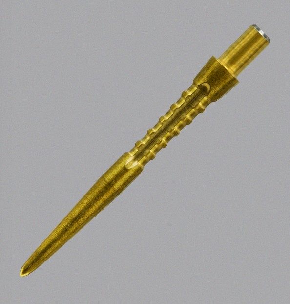 TARGET STORM GOLD SURGE GRIP POINTS  26mm DART REPLACEMENT POINTS PACK OF 3