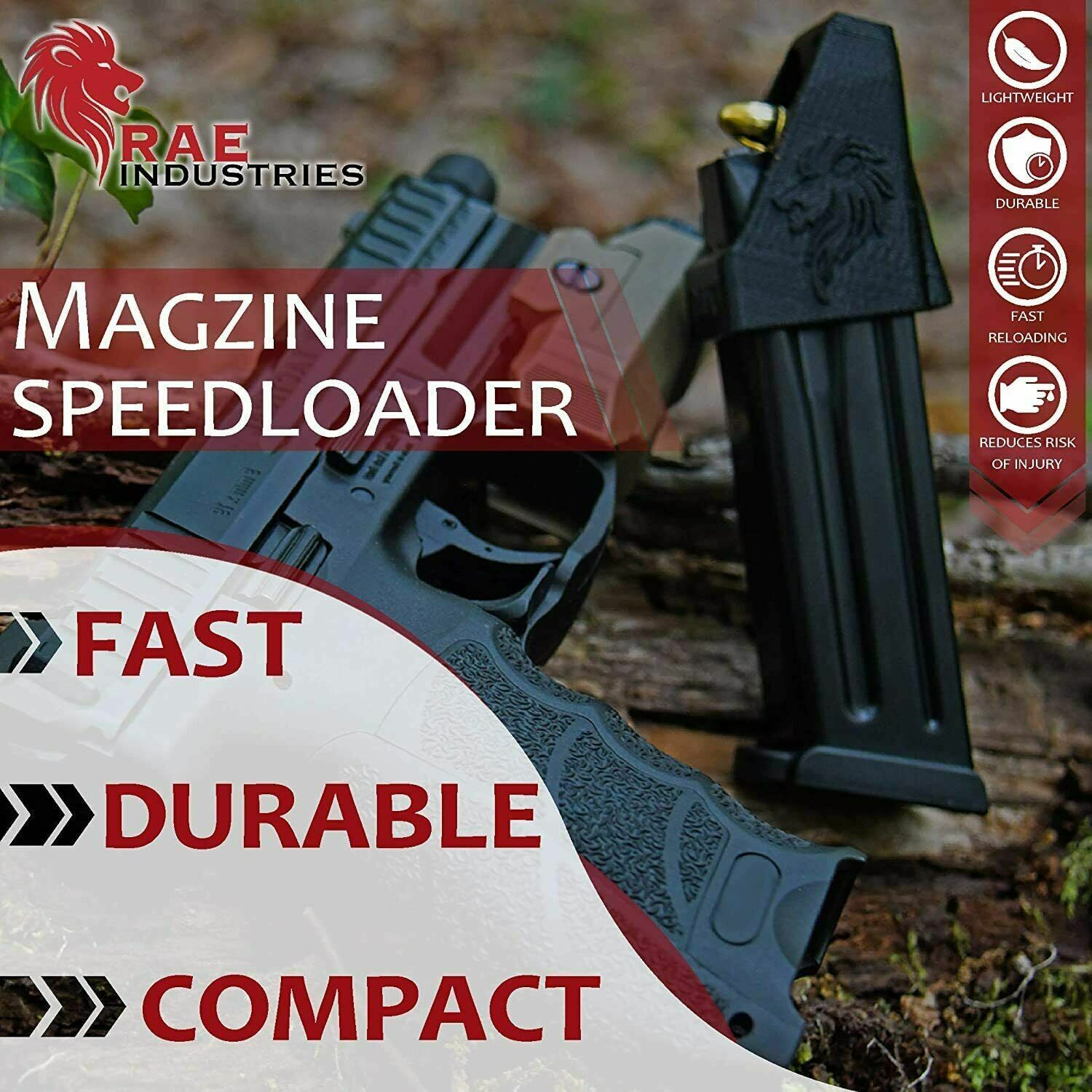 RAEIND Universal Camouflage Speed Loader For All Single Stack Magazines