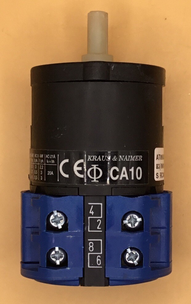 KRAUS & NAIMER Rotary Switch CA10 20a